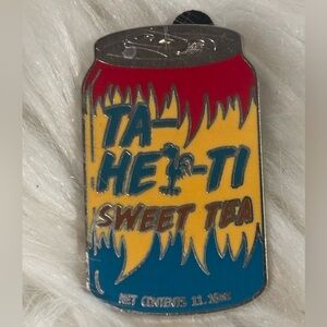 Disney Delicious Drinks Soda Can Mystery Pin Series Ta-He-Ti Sweet Tea